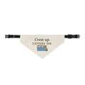 Chinese Crested Dog Bandana - Crest Up, Covers On Clip-On Pet Bandana