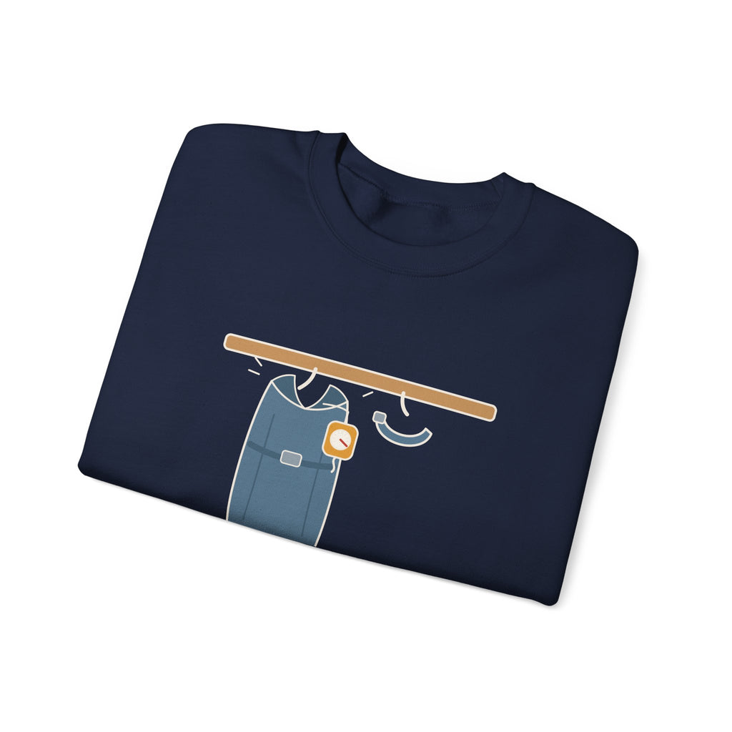 Interventional Radiology Nurse Sweatshirt - Work Apron: Fifteen Pounds of Lead, IR Nurse Crewneck
