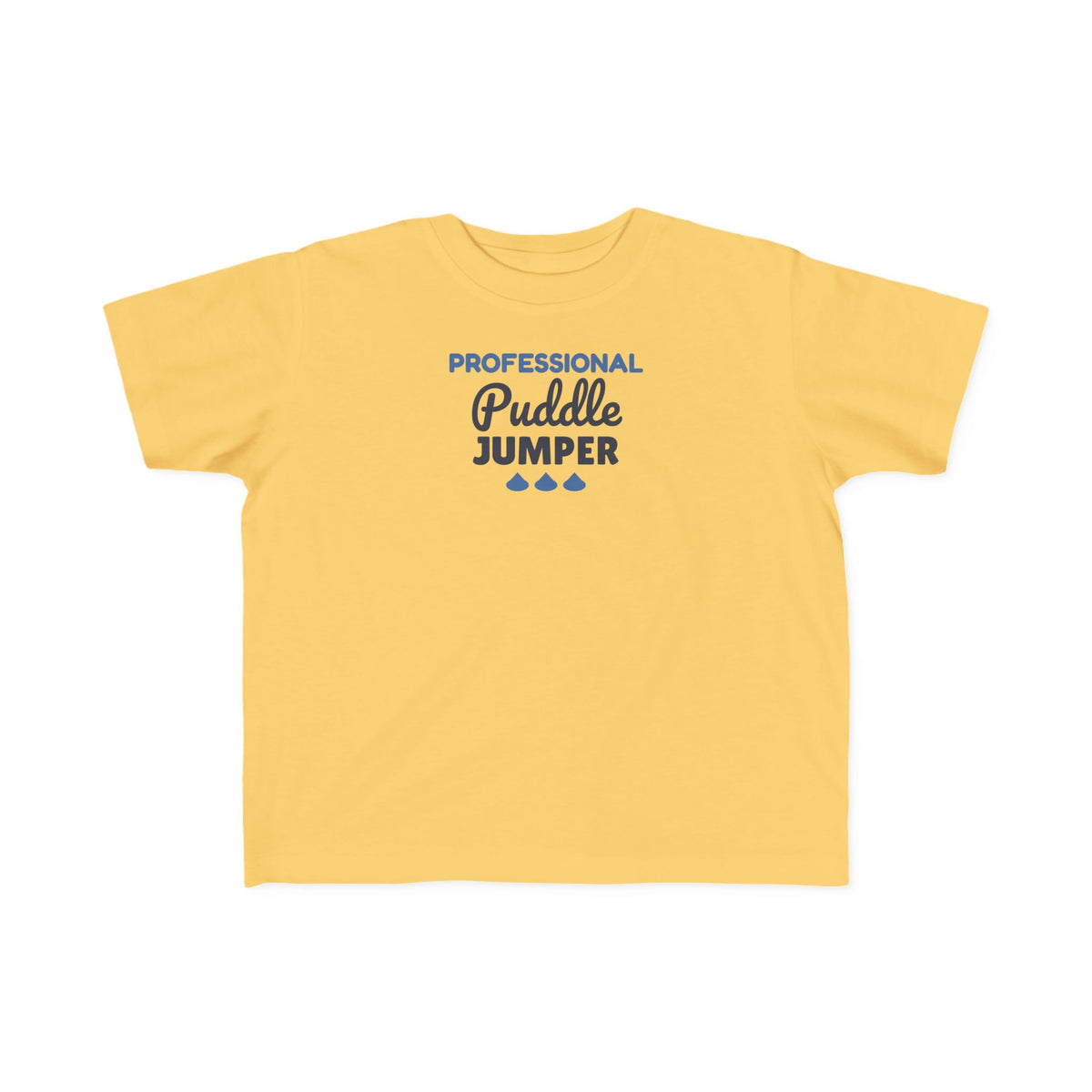Professional Puddle Jumper Toddler T-Shirt, Rainy Day Kid Tee