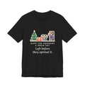 Funny Aunt and Uncle T-Shirt, Gave the Nephews a Drum Set, Left Before They Opened It, Quick Exit Tee
