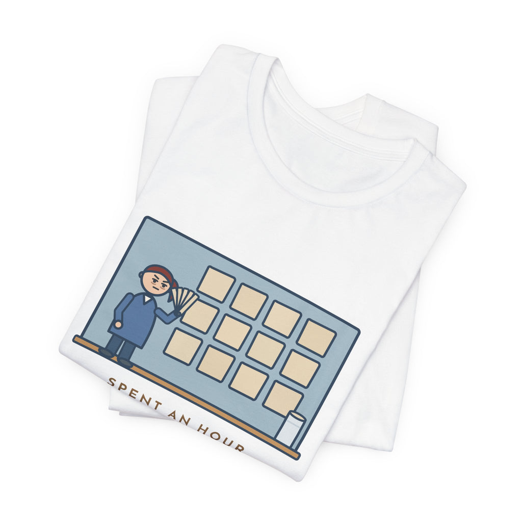 Funny Paint Color T-Shirt, Spent an Hour Picking One, All Twelve Samples Were Beige, Sample Wall Tee