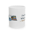 Dickinson Quote Mug, I'm Nobody Poem, Literary Frog and Hedgehog Coffee Mug 11oz