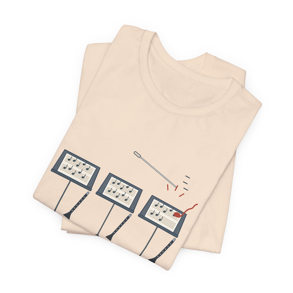 Band Director T-Shirt - I Heard That, Third Clarinet. Funny Band Teacher Tee