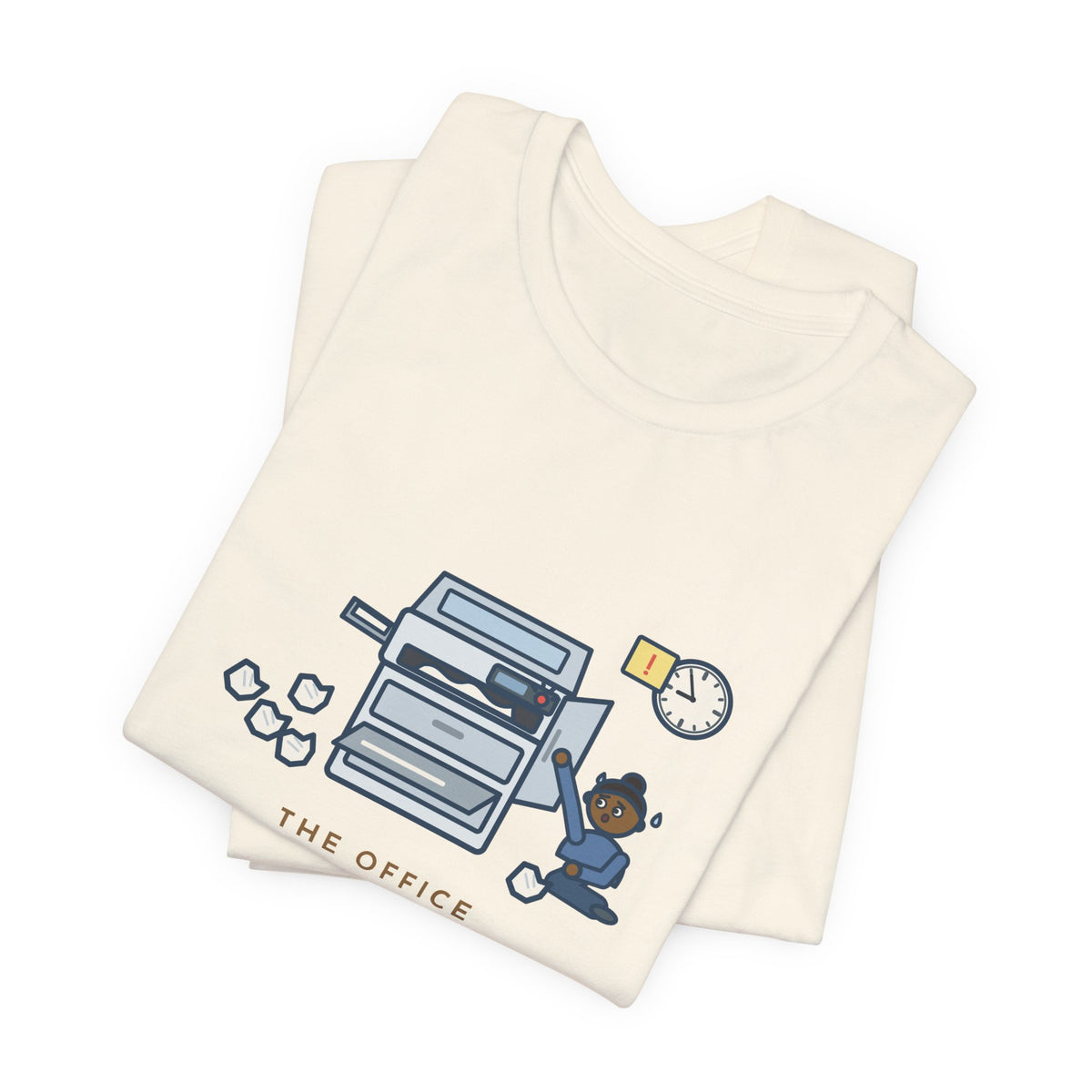 Funny Office T-Shirt, The Copier Worked Fine All Month, Jammed the Morning of the Deadline, Copy Room Tee