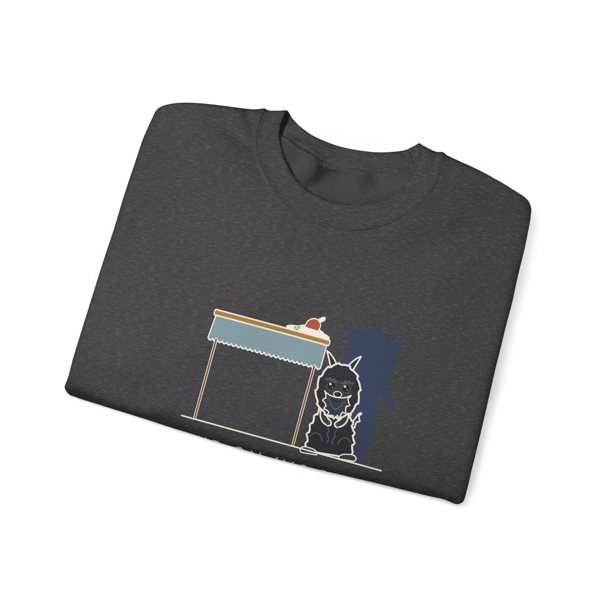 Affenpinscher Crewneck Sweatshirt - Sits Up at Dinner Like a Tiny Bear