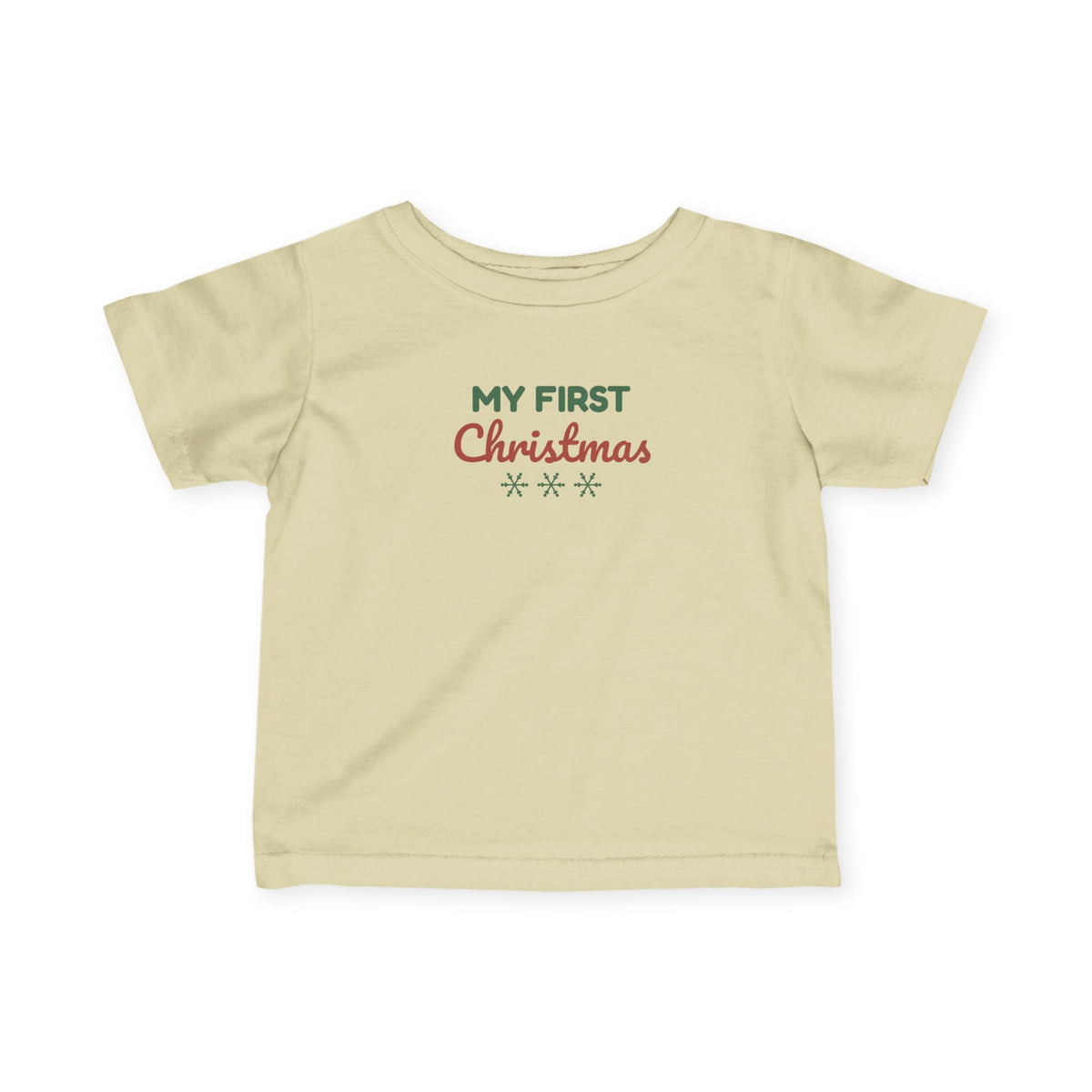 My First Christmas Baby T-Shirt, Holiday Infant Tee