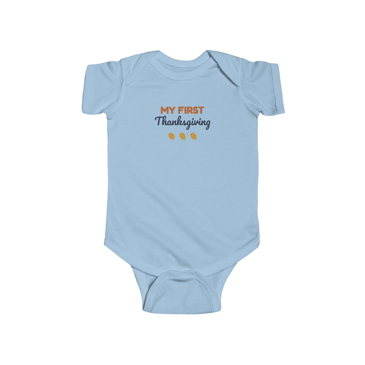 My First Thanksgiving Baby Bodysuit, Fall Newborn Outfit