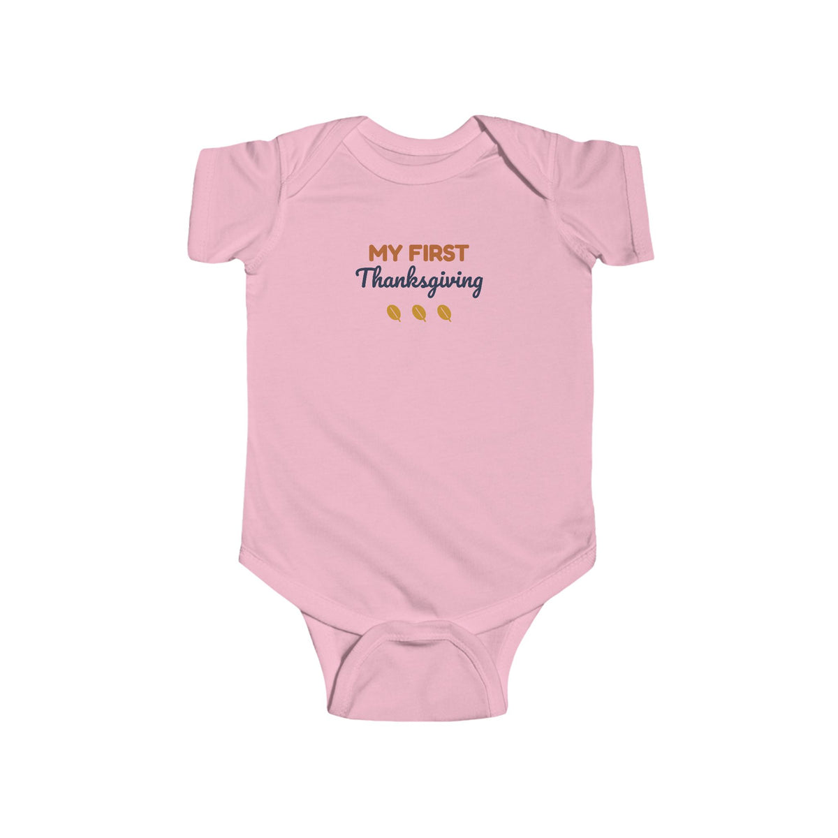 My First Thanksgiving Baby Bodysuit, Fall Newborn Outfit