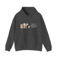 Funny Holiday Host Hoodie, Hosted the Holidays, Still Finding Cups in Strange Places in January