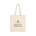 Vet Tech Tote Bag - Holding Paws, Holding Steady. Veterinary Team Gift Tote