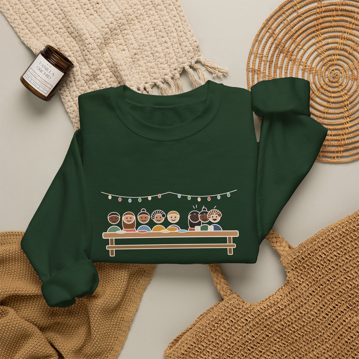 Love All, Trust a Few, Do Wrong to None Sweatshirt, Wisdom Shakespeare Quote Crewneck with Neighborhood Picnic