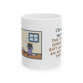 Christmas Morning Mug, The Toddler Opened One Gift and Spent an Hour with the Bow, Funny Coffee Mug 11oz