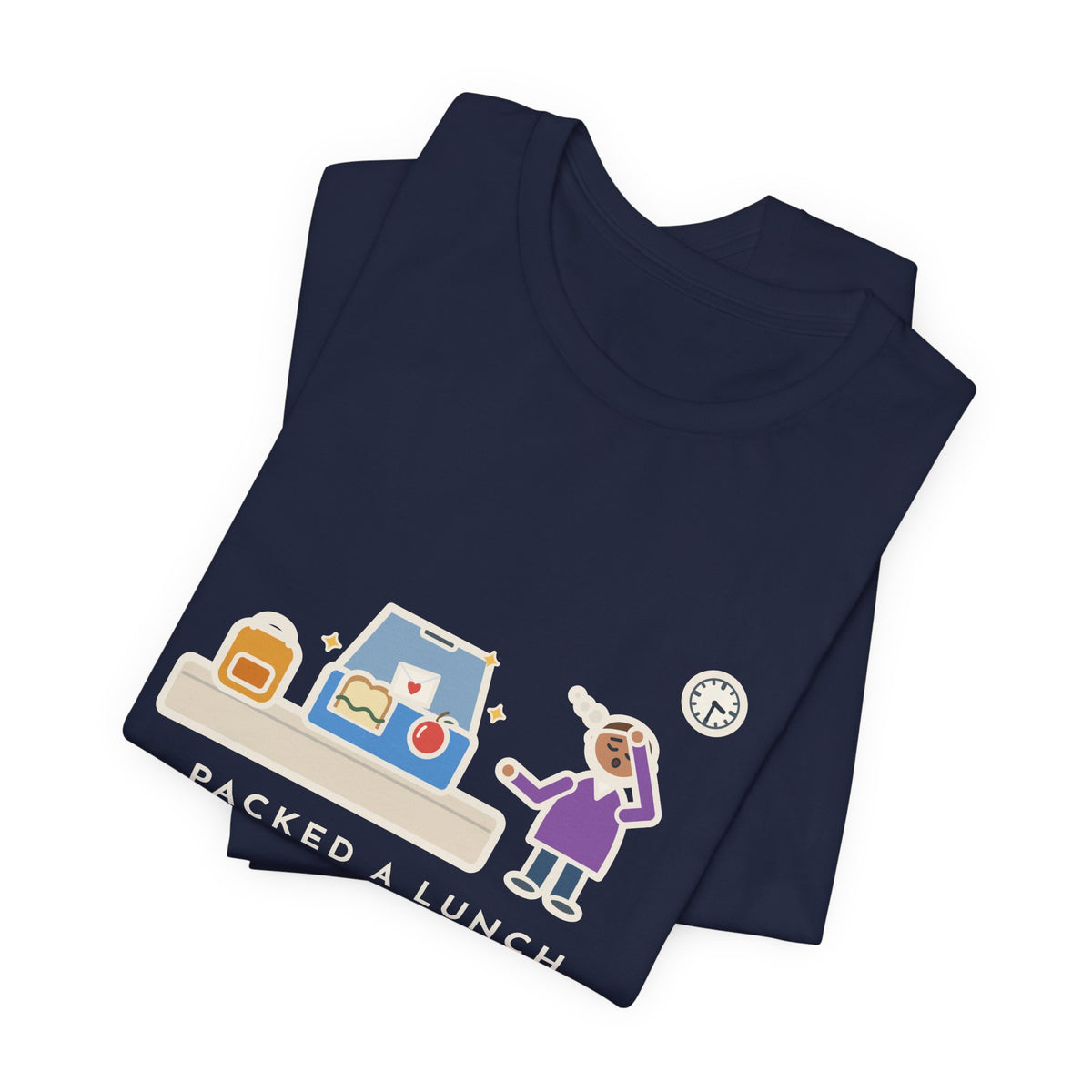 Funny School Lunch T-Shirt, Packed a Lunch with a Sweet Note, Both Came Home Untouched, Lunchbox Return Tee