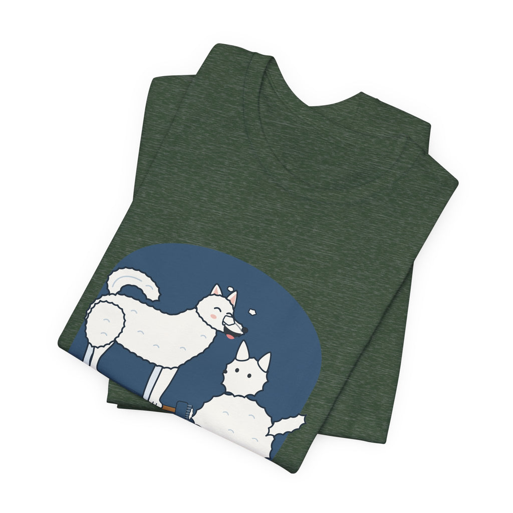 Samoyed T-Shirt - Enough Fluff for a Second Samoyed. Funny Sammy Owner Tee