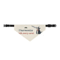 Husky Christmas Bandana - I Harmonize With Every Carol Siberian Husky Pet Bandana