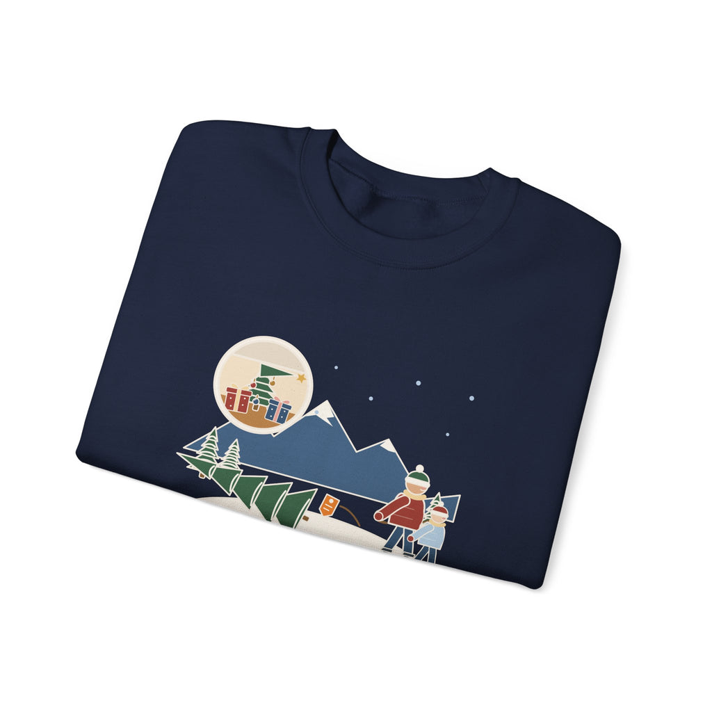 Colorado Christmas Tree Crewneck Sweatshirt - Eleven-Foot Permit Tree, Nine-Foot Ceiling