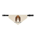Basset Hound Bandana - Ears Go in the Bowl Too Clip-On Dog Bandana