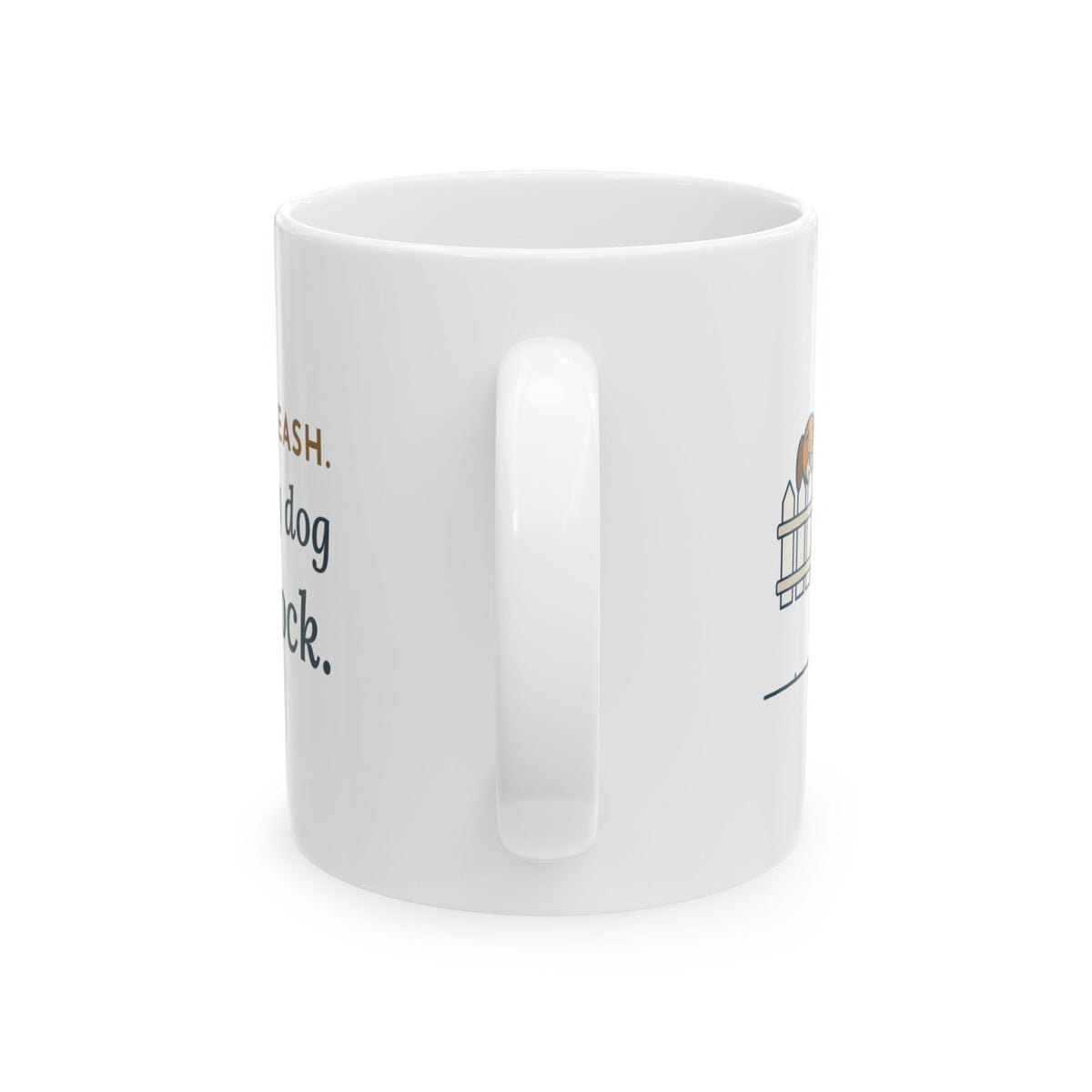 Bombay Cat Coffee Mug - Walks on a Leash, Judges Every Dog
