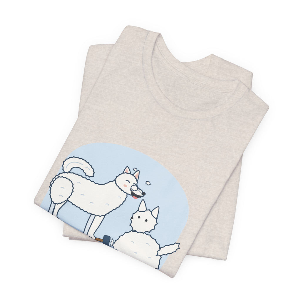 Samoyed T-Shirt - Enough Fluff for a Second Samoyed. Funny Sammy Owner Tee