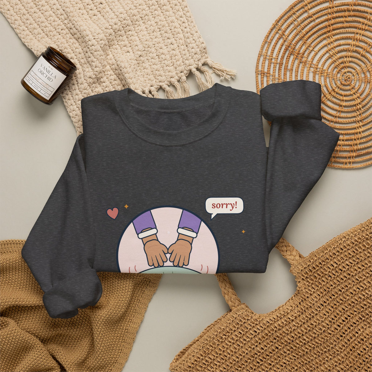 Mother-Baby Nurse Crewneck Sweatshirt - Fundal Massage. I Apologize in Advance.