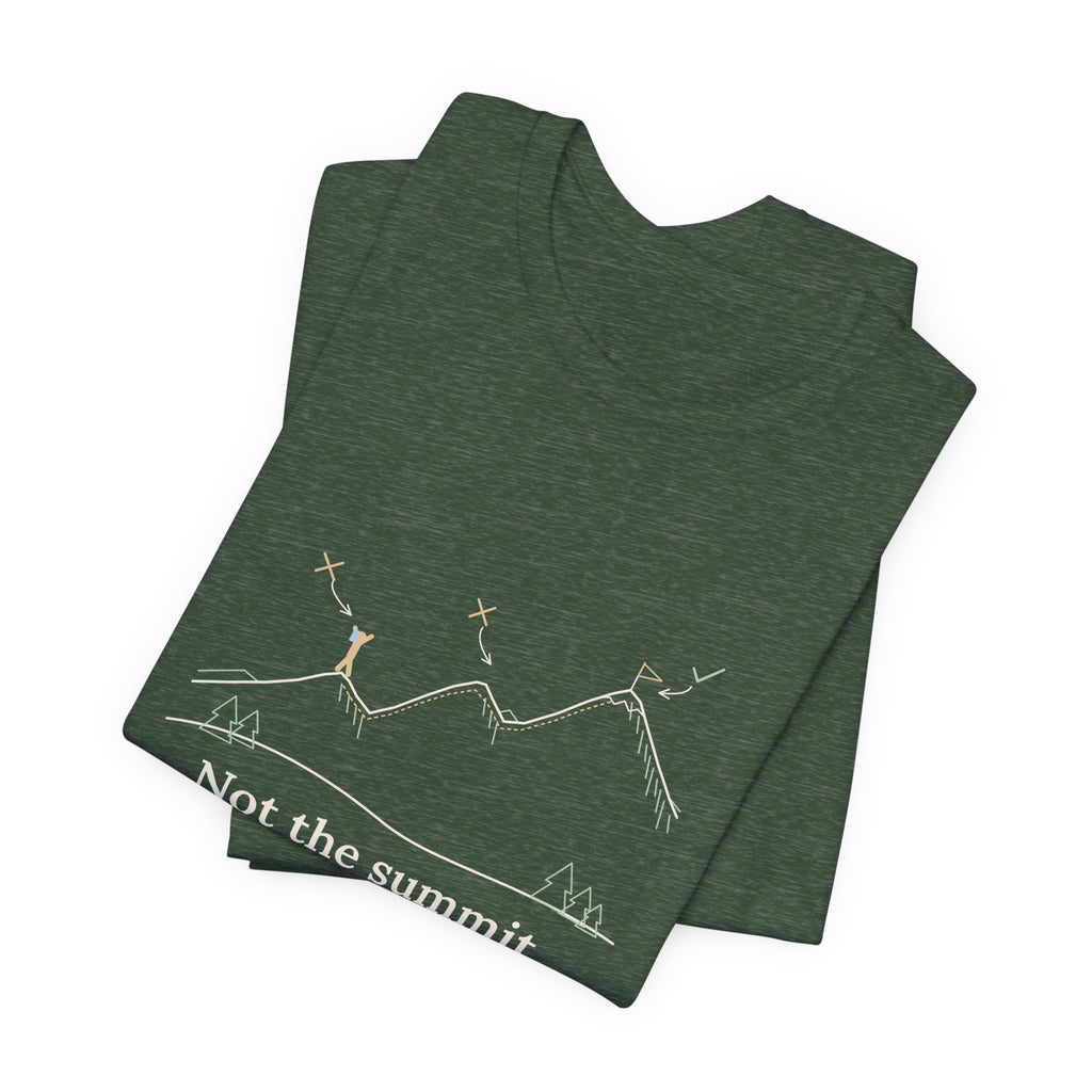 Colorado 14ers T-Shirt - Not the Summit. Not That One Either. Funny Hiking Tee