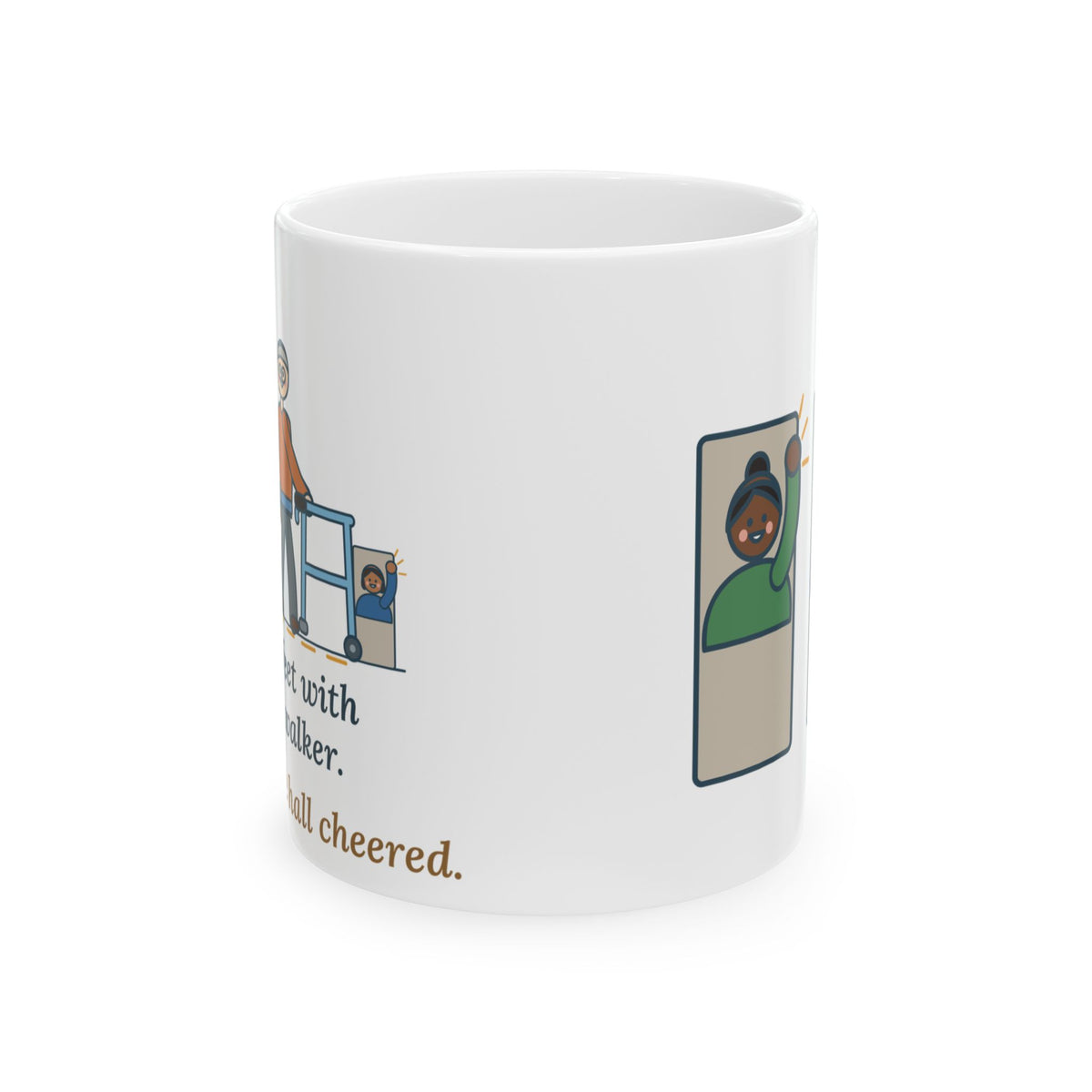 Inpatient Rehab Nurse Coffee Mug - Ten Feet With the Walker