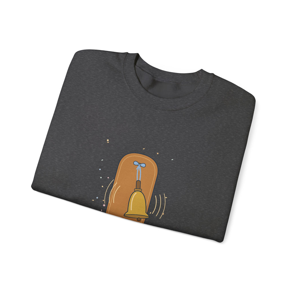 Oncology Nurse Crewneck Sweatshirt - My Favorite Sound Is the Bell Nurse Gift