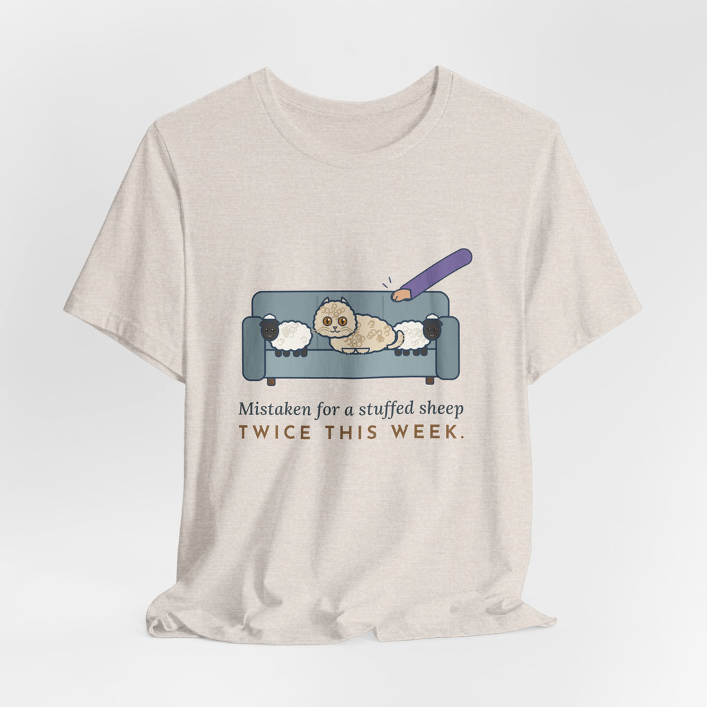 Selkirk Rex Cat T-Shirt - Mistaken for a Stuffed Sheep Twice This Week