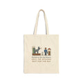 Pumi Tote Bag - Barked at the Leaf Blower Until the Neighbor Quit, Curly Dog Tote