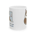 Norwegian Forest Cat Coffee Mug - Wears a Winter Coat to the Windowsill Cat Owner Mug