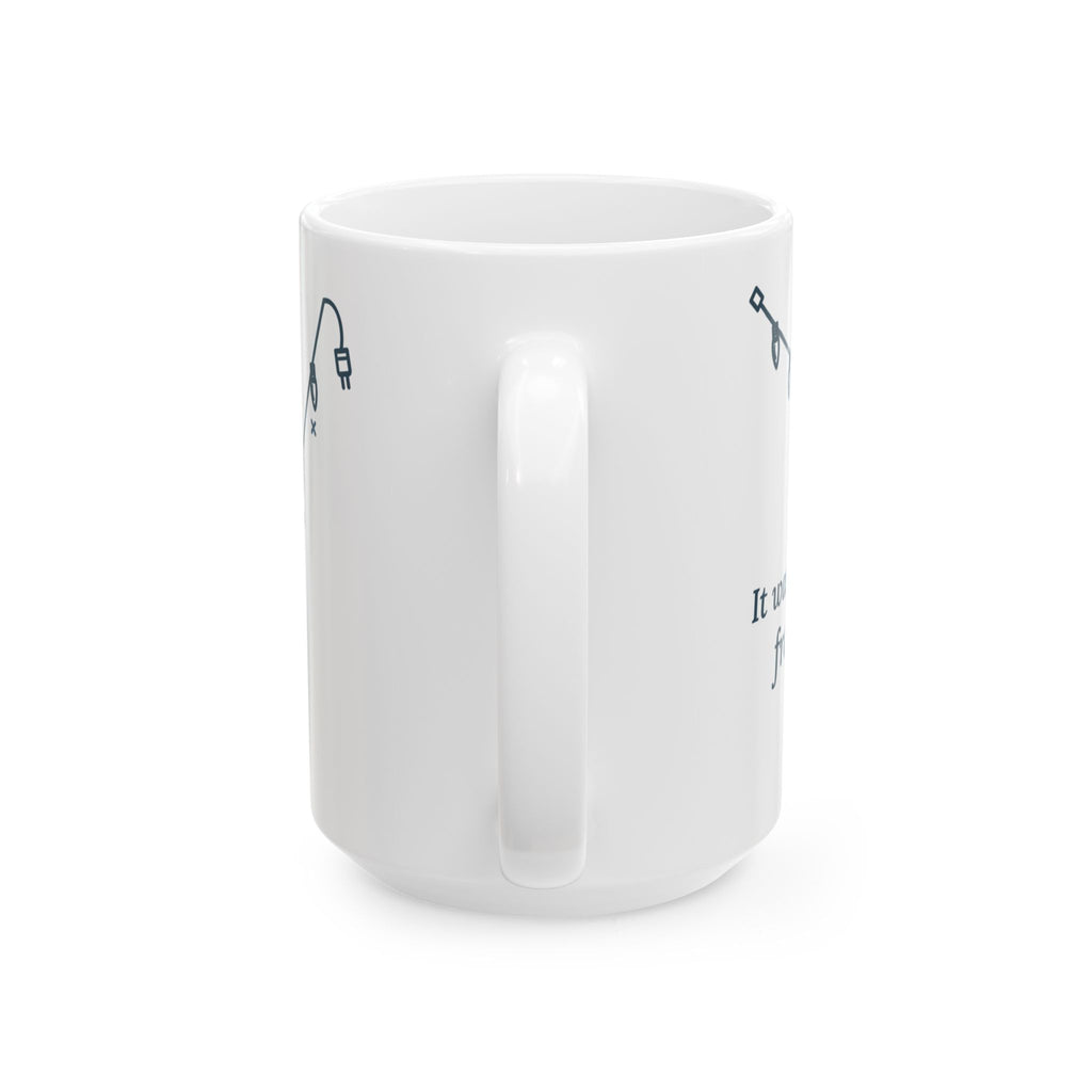 Large 15oz Christmas Lights Mug - Fourth Bulb From the End Holiday Gift Mug