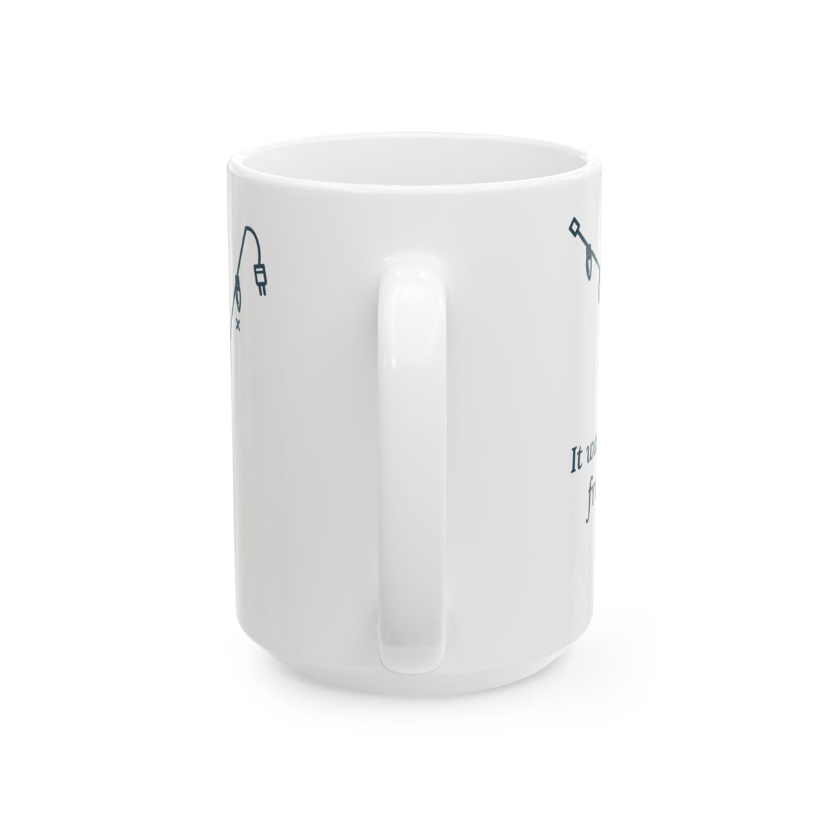 Large 15oz Christmas Lights Mug - Fourth Bulb From the End Holiday Gift Mug