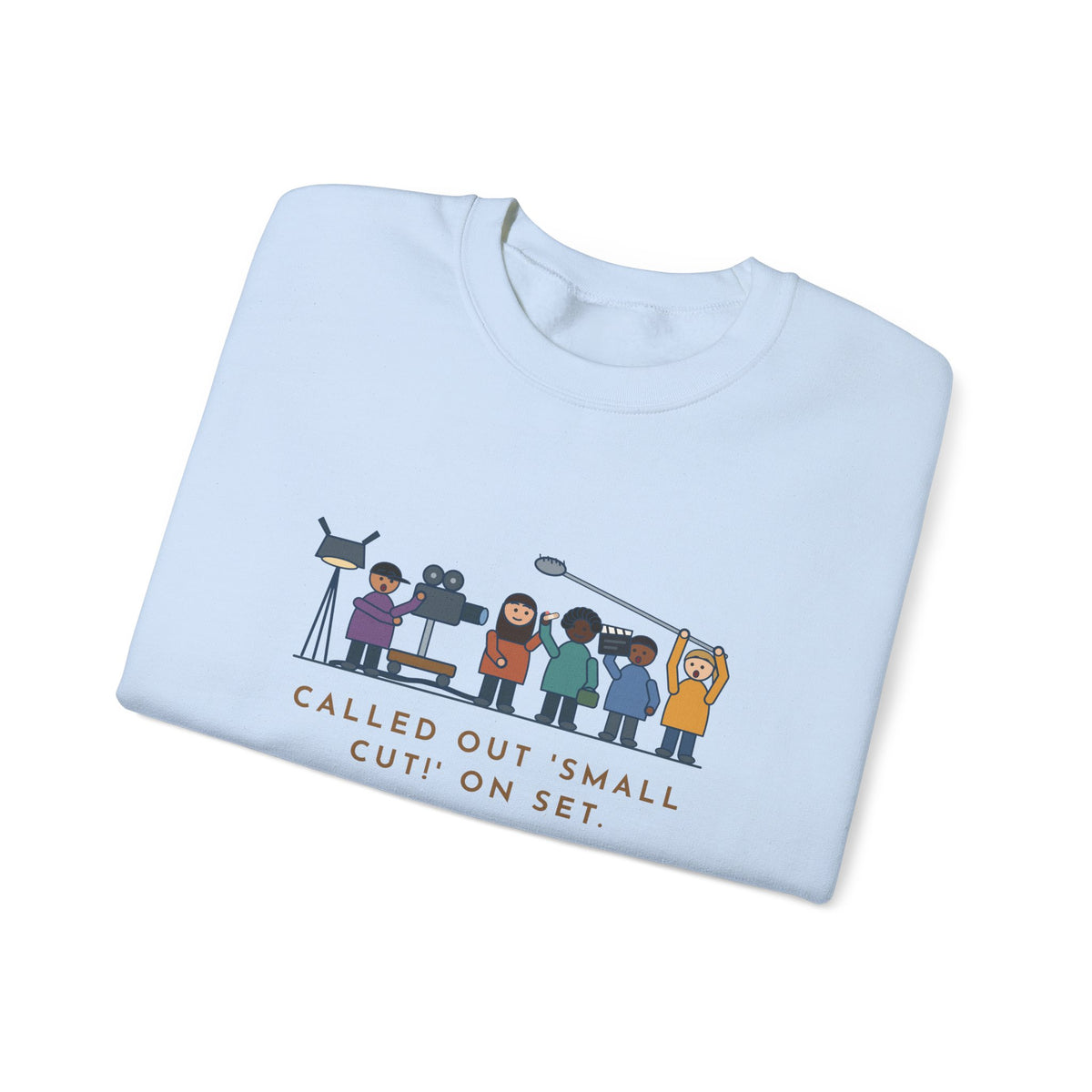 Film Set Nurse Crewneck Sweatshirt - Small Cut, Whole Crew Froze
