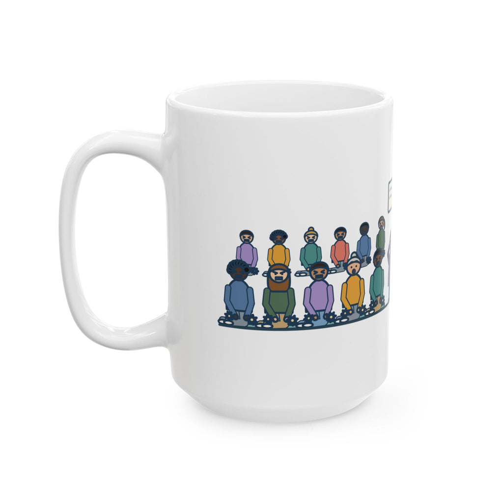 Large CPR Instructor Nurse Mug 15oz - Recert Morning, Every Knee Popping
