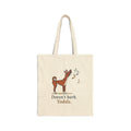 Basenji Tote Bag - Doesn't Bark. Yodels. Hound Lover Tote