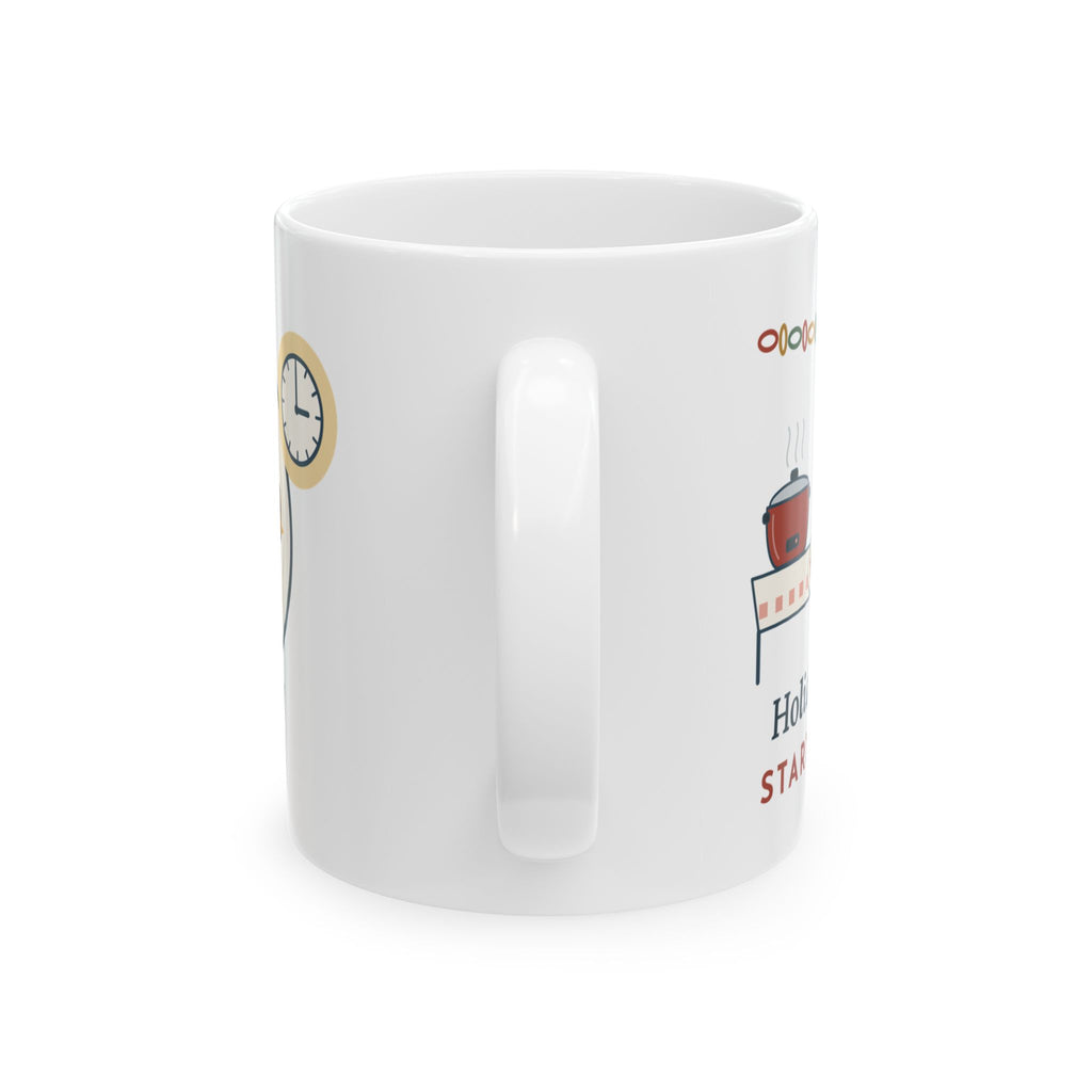 Holiday Shift Nurse Coffee Mug - Potluck Starts at 0300, 11oz Gift for Nurses Working the Holiday Shift