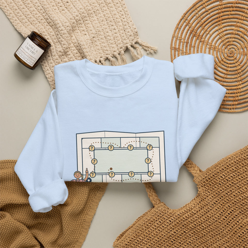 Float Pool Nurse Crewneck Sweatshirt - Where Does This Unit Keep the Flushes?