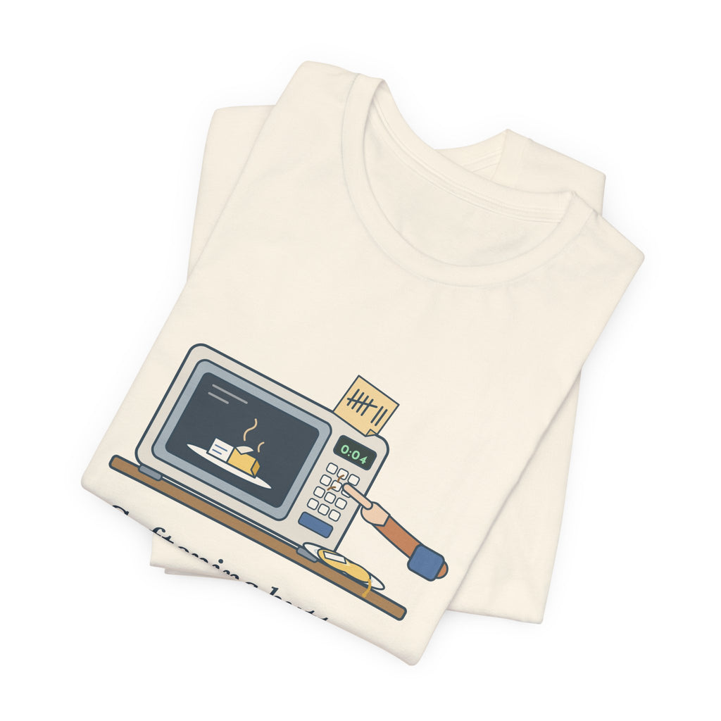 Home Baker T-Shirt - Softening Butter Four Seconds at a Time. Funny Baking Tee