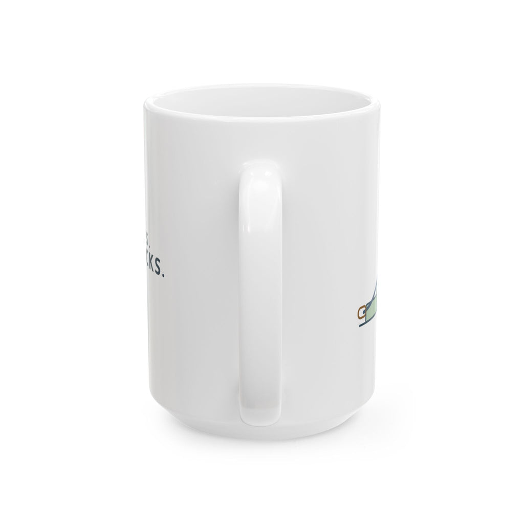 Large 15oz PT and OT Mug - Small Reps. Big Comebacks. Physical Therapist Gift Mug