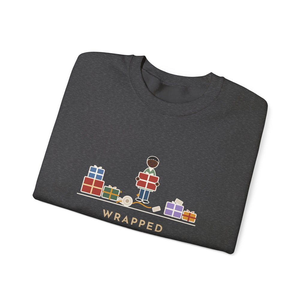 Funny Christmas Crewneck Sweatshirt - The Tape Was Under the Last Gift