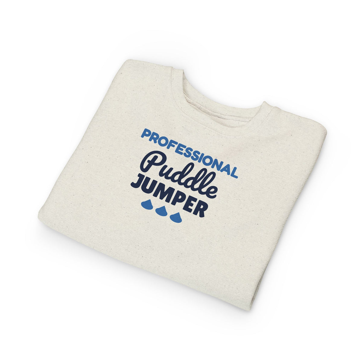 Professional Puddle Jumper Toddler Sweatshirt, Rainy Day Crewneck