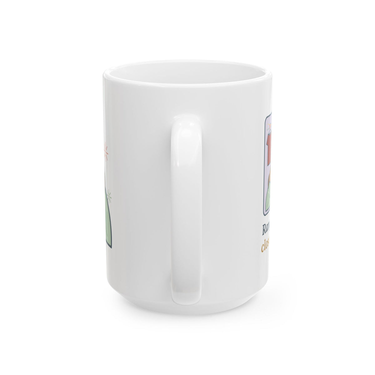 Large 15oz New Year 2027 Mug - Rang in 2027 in the Closet with the Dog, Dog Owner Gift