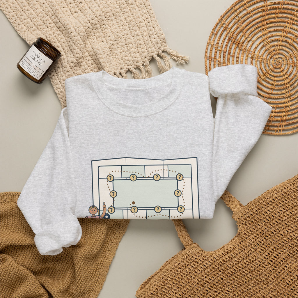 Float Pool Nurse Crewneck Sweatshirt - Where Does This Unit Keep the Flushes?