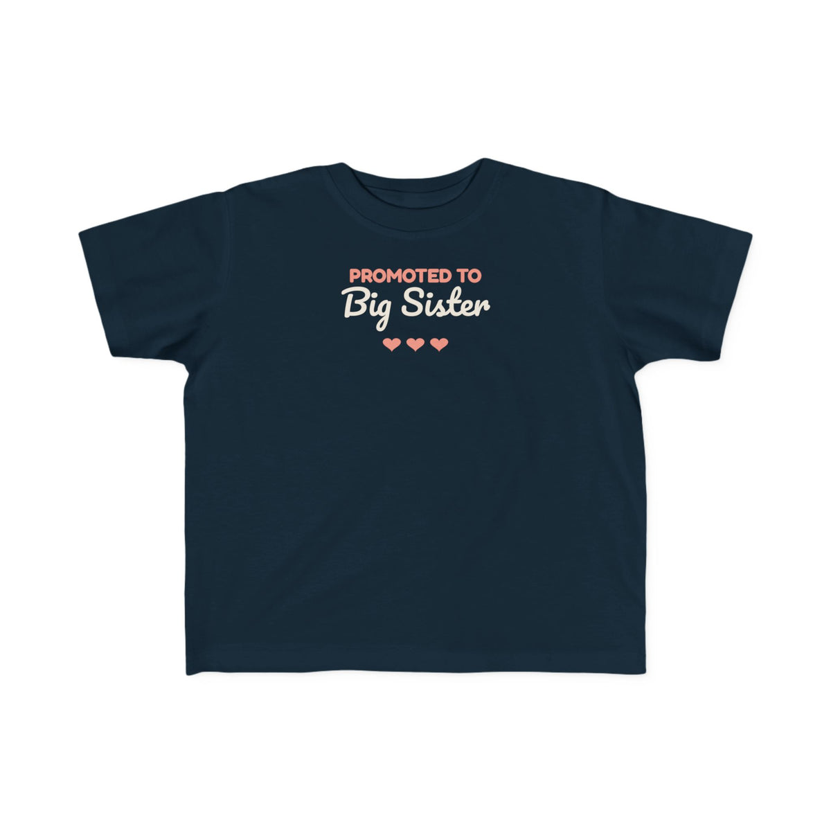 Promoted to Big Sister Toddler T-Shirt, Big Sister Announcement Shirt
