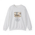 Thanksgiving Sweatshirt, Nine People, Six Pies, Grandpa Tried a Sliver of Every One Twice, Funny Pie Table Crewneck