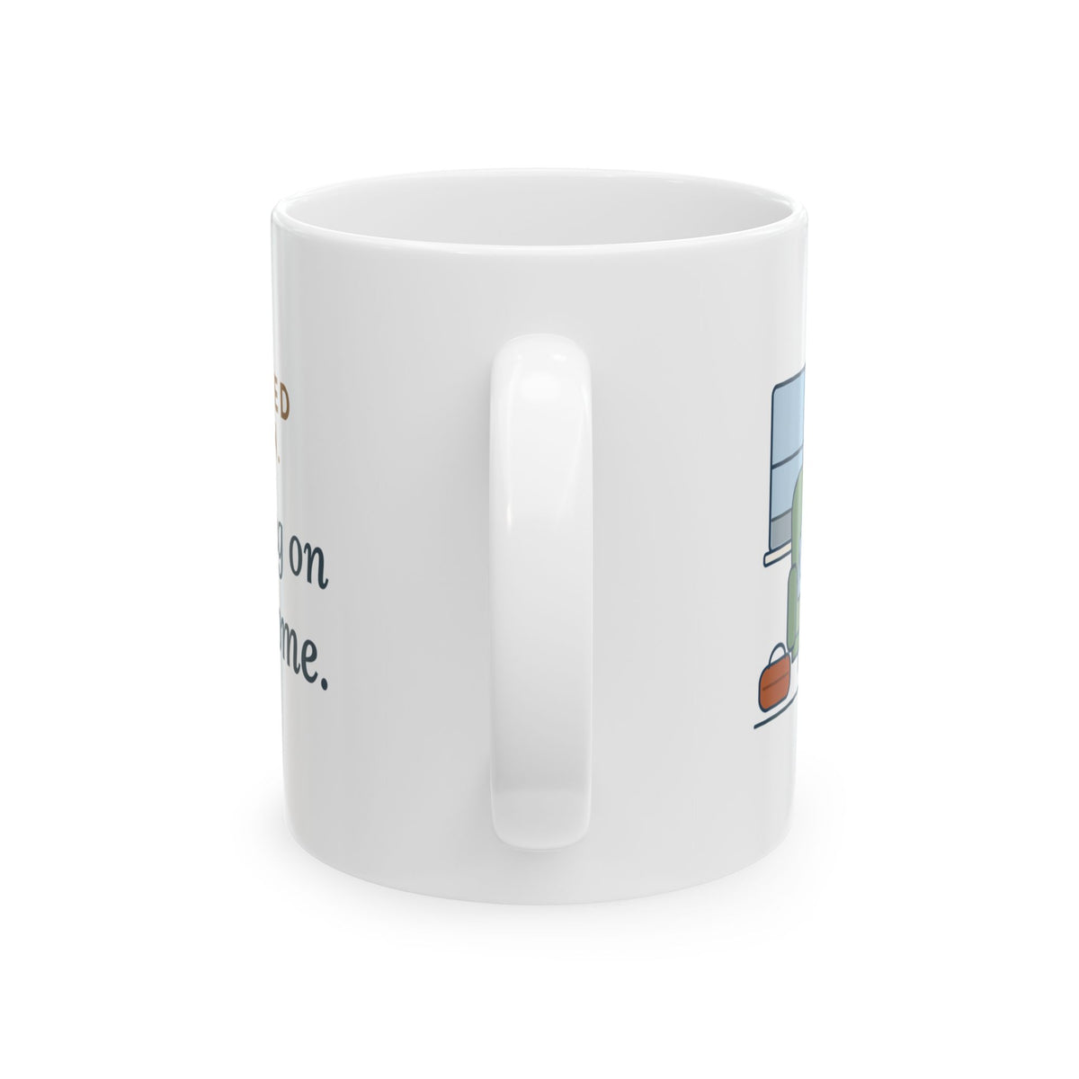 Ambulatory Surgery Center Nurse Mug 11oz - Discharged at Noon, Still Waiting on the Ride Home