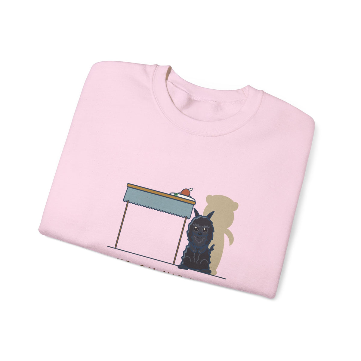 Affenpinscher Crewneck Sweatshirt - Sits Up at Dinner Like a Tiny Bear