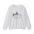 LaPerm Cat Crewneck Sweatshirt - Pats My Cheek With One Paw at Six A.M. Cat Owner Gift