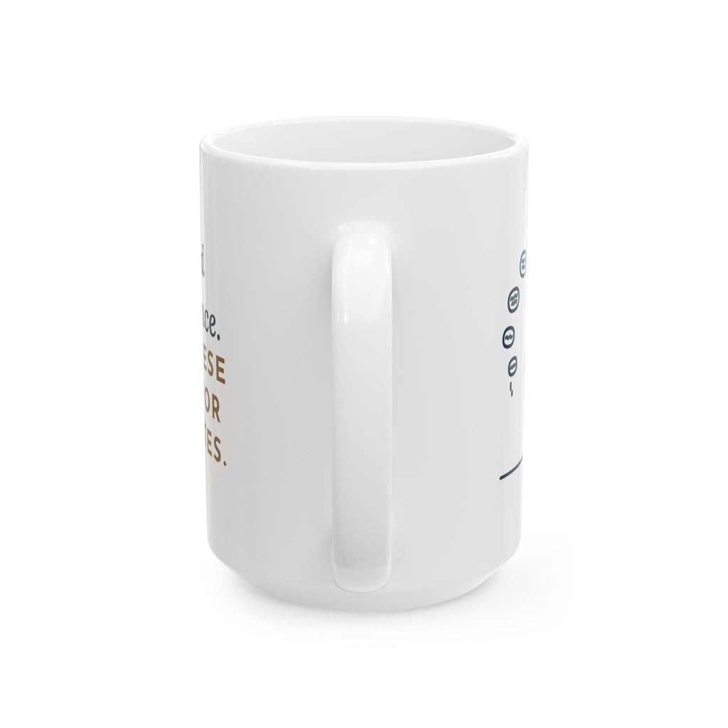 Large 15oz Balinese Cat Mug - Replied for Ten Minutes