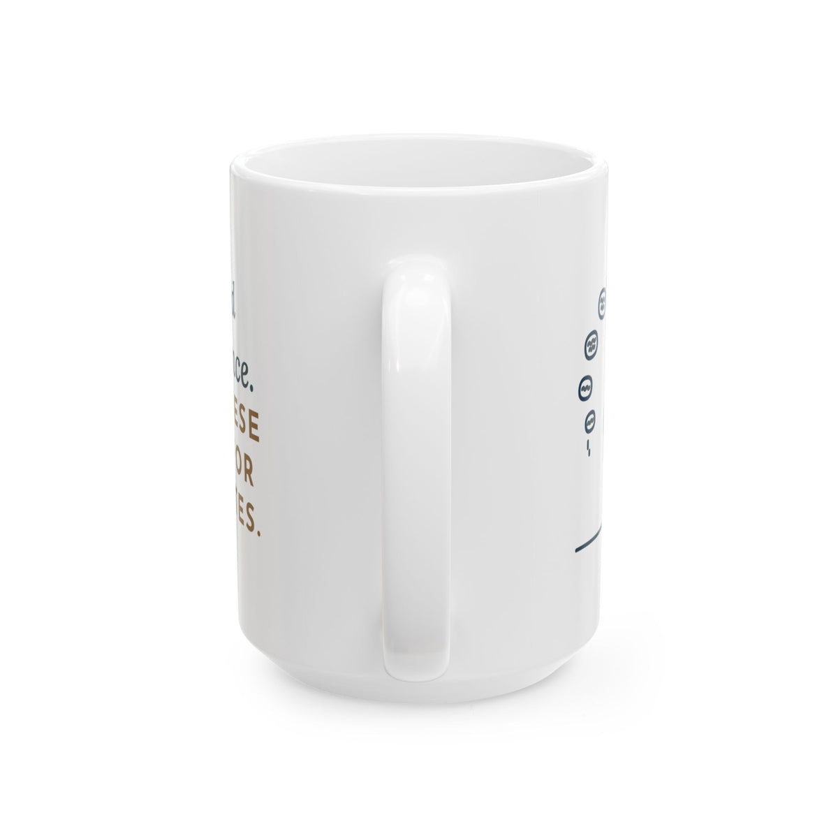 Large 15oz Balinese Cat Mug - Replied for Ten Minutes